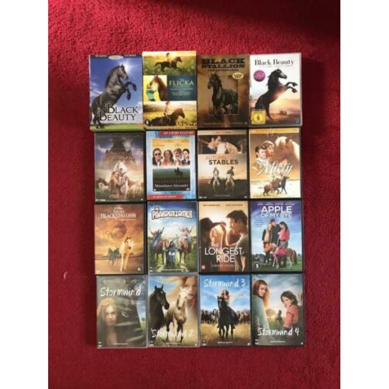 verschillende paarden dvds