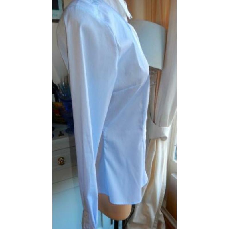 Blouse met witte accenten - maat 40