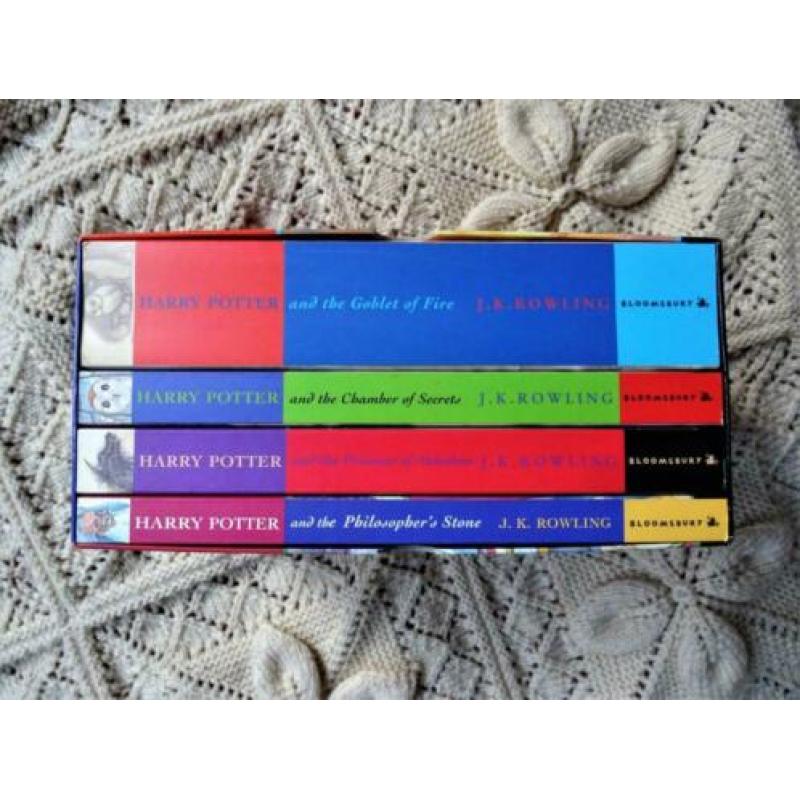 § Harry Potter Box 4 boeken Set - Rowling * Engelstalig