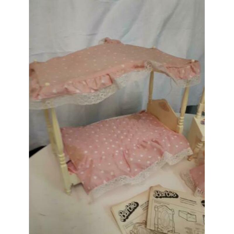 Barbie slaapkamer 1982, volledig compleet
