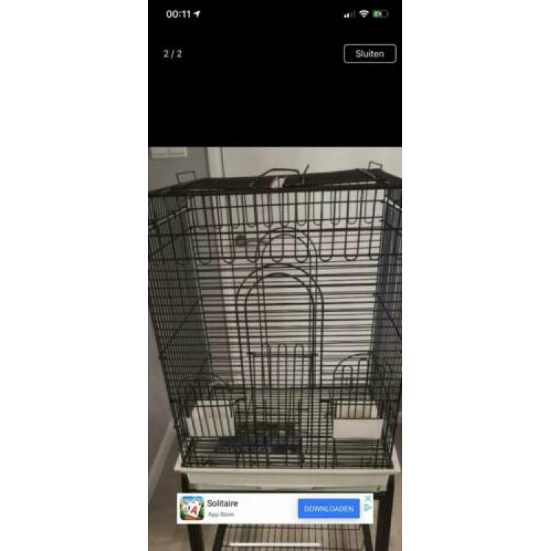 Vogelkooi zonder onderstel Prijs is vast