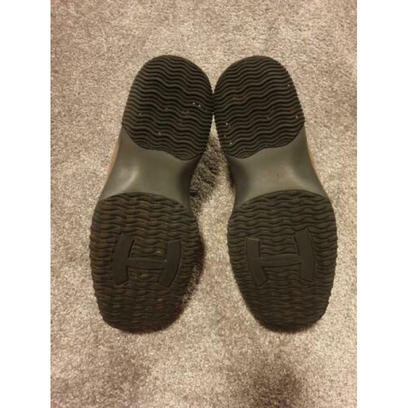 Hogan, nieuwe!! sneakers, bruin suede, maat 9 / 43,5