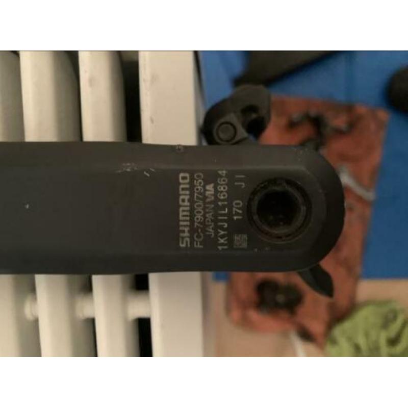 Dura Ace 7900 crank (crankstel) evt met 105 pedalen