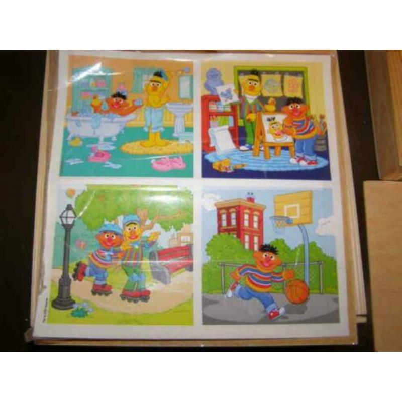 Twee houten kinderpuzzels (A20 200)