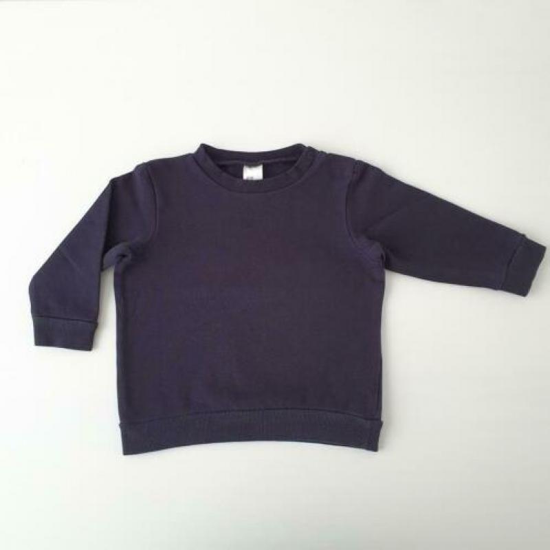 H&M basic sweaters 3 kleuren maat 80