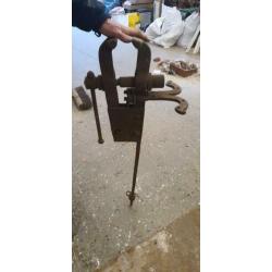 Staartbankschroef/antiek/gereedschap/houtbewerking