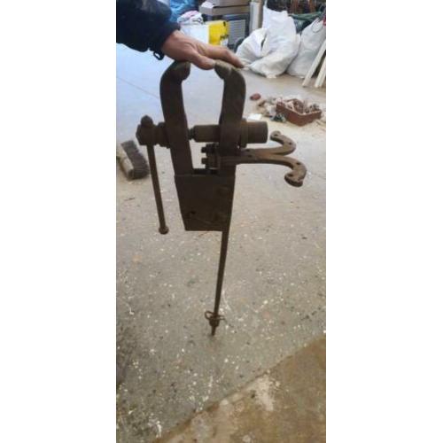 Staartbankschroef/antiek/gereedschap/houtbewerking