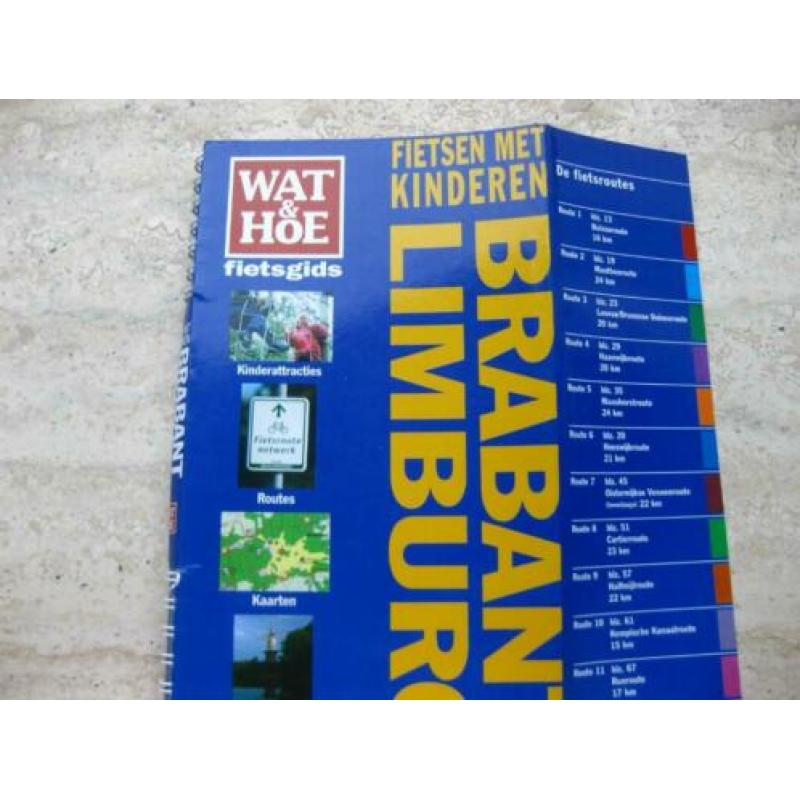 wat en hoe reisgids fietsen met kinderen in Brabant-Limburg