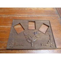 Prachtige art deco houten fotolijst