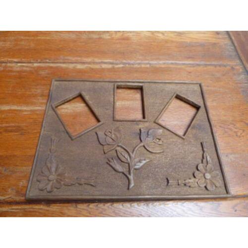 Prachtige art deco houten fotolijst