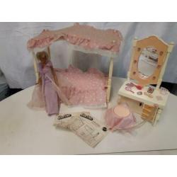 Barbie slaapkamer 1982, volledig compleet