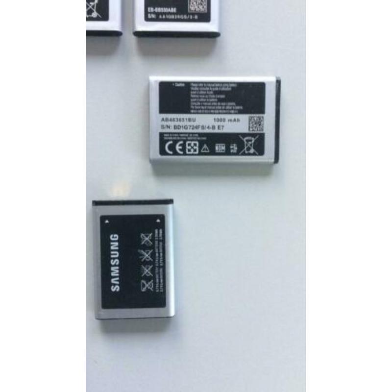 7 Samsung Telefoons en Veel Samsung Accu’s