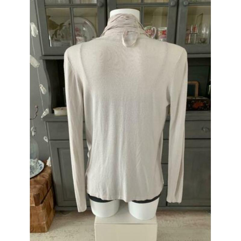 Leuk beige vest van Yaya maat S