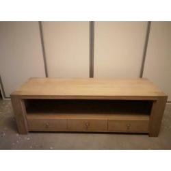 Onbehandeld eiken TV kast 160 cm