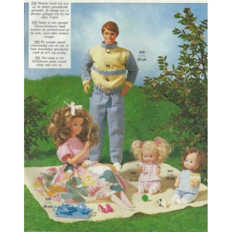 Patronen BARBIE, KEN, Meisje, Jongen:Rok, Shirts, broek, jas