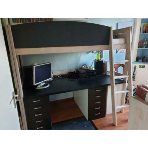 Lifetime complete kinderkamer met kasten en hoogslaper