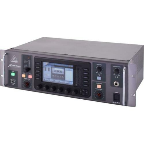 Behringer X32 Rack + SD16 Stagebox + 10u rack case (ZGAN)