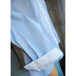 Blouse met witte accenten - maat 40
