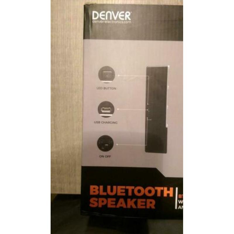 Nieuwe Bluetooth speaker met led letters bord