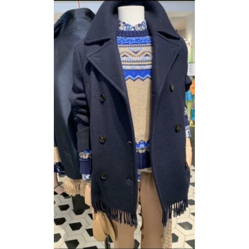 Golden Goose Deluxe donkerblauwe jas