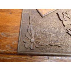 Prachtige art deco houten fotolijst