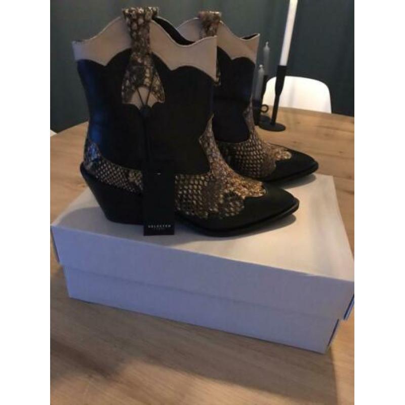 Selected femme enkellaarsjes maat 39 nieuw!!