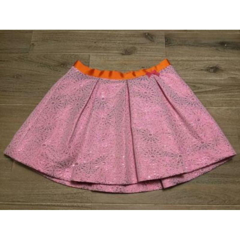 Nieuw rokje Bengh per Principesse jaquard roze merk 98/104