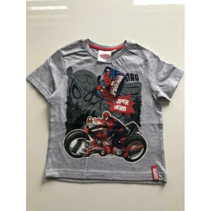 Spider-Man shirt maat 98(3) nieuw