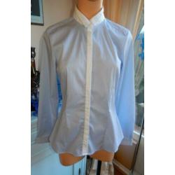 Blouse met witte accenten - maat 40