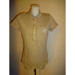 D4A Moncler mooie polo merklogo op de borst roesjes IGST L
