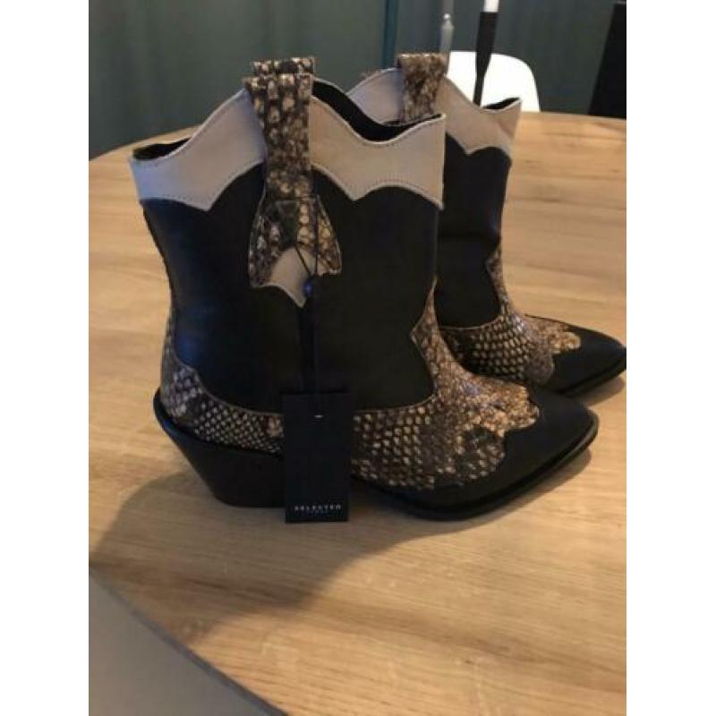Selected femme enkellaarsjes maat 39 nieuw!!