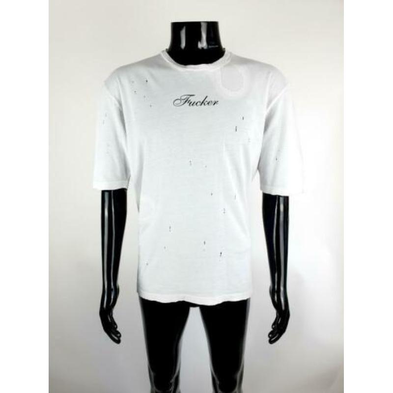 Dsquared2 - t-shirt- Fucker - mt XL - valt kleiner