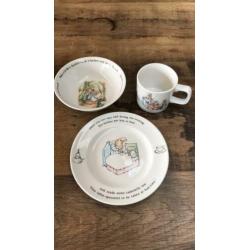 Wedgewood Peter Rabbit serviesje