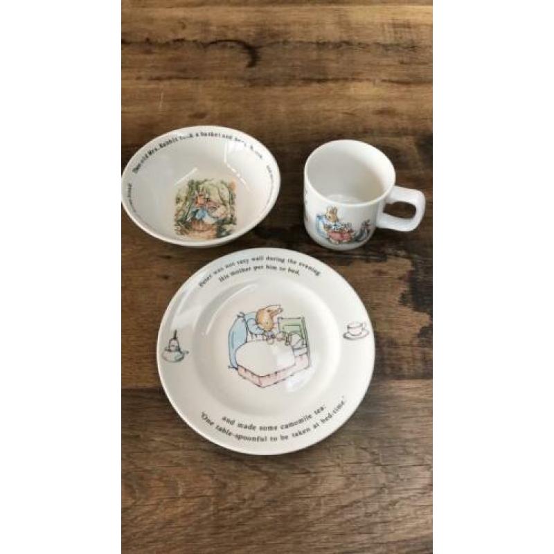 Wedgewood Peter Rabbit serviesje