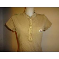 D4A Moncler mooie polo merklogo op de borst roesjes IGST L