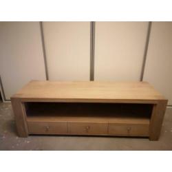 Onbehandeld eiken TV kast 160 cm