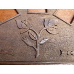 Prachtige art deco houten fotolijst