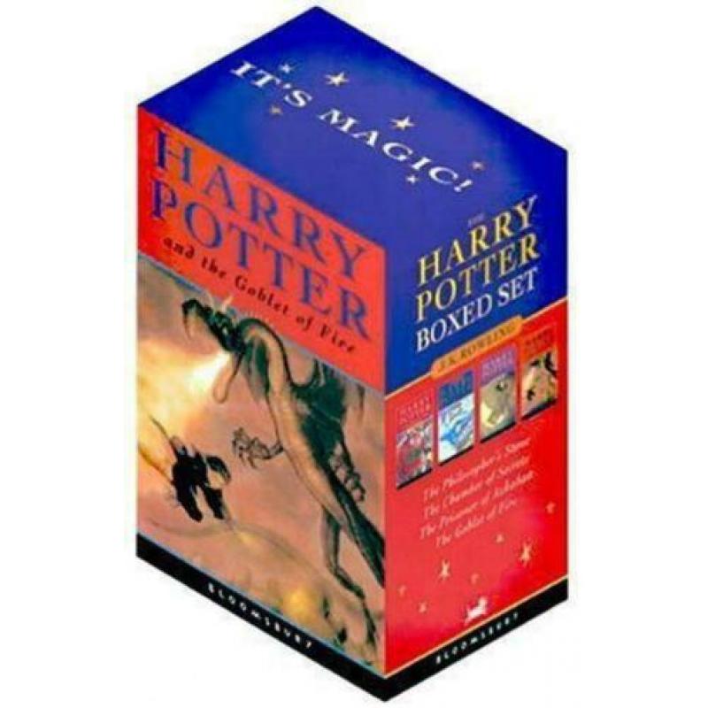 § Harry Potter Box 4 boeken Set - Rowling * Engelstalig