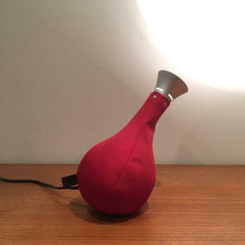 Lichtsack lightbag lichtzak design door Christofer Born rood
