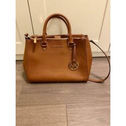 Michael kors tas Sutton cognac