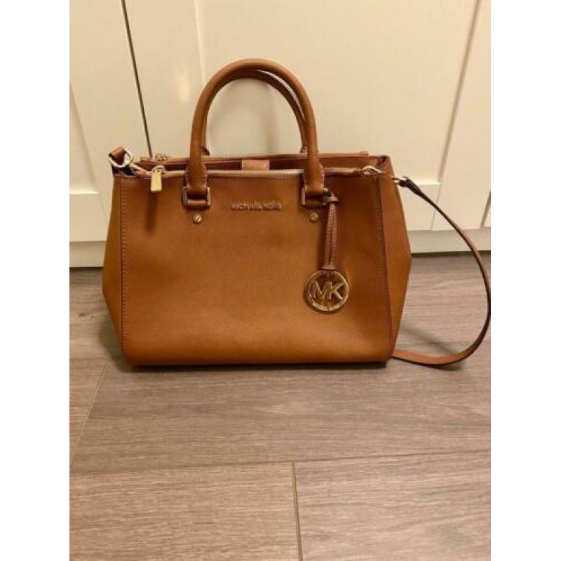Michael kors tas Sutton cognac