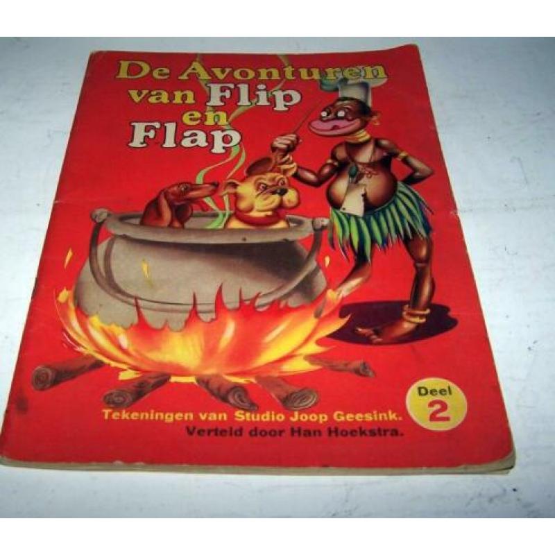 De avonturen van Flip en Flap deel 2. Uitg. Douwe Egberts.
