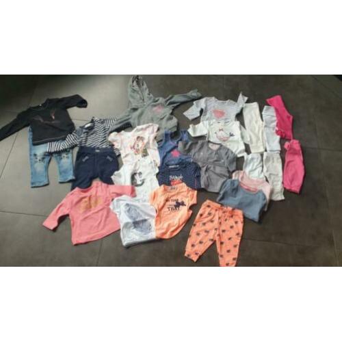 Meisjes merkkleding pakket 62 / 68 tumble n dry, flo , gymp