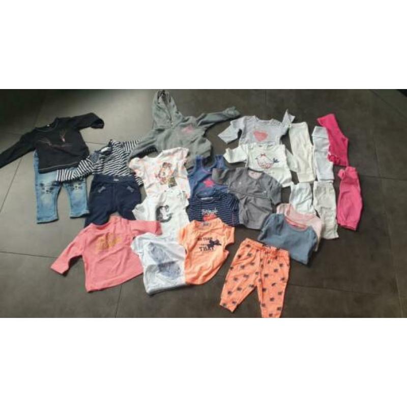 Meisjes merkkleding pakket 62 / 68 tumble n dry, flo , gymp