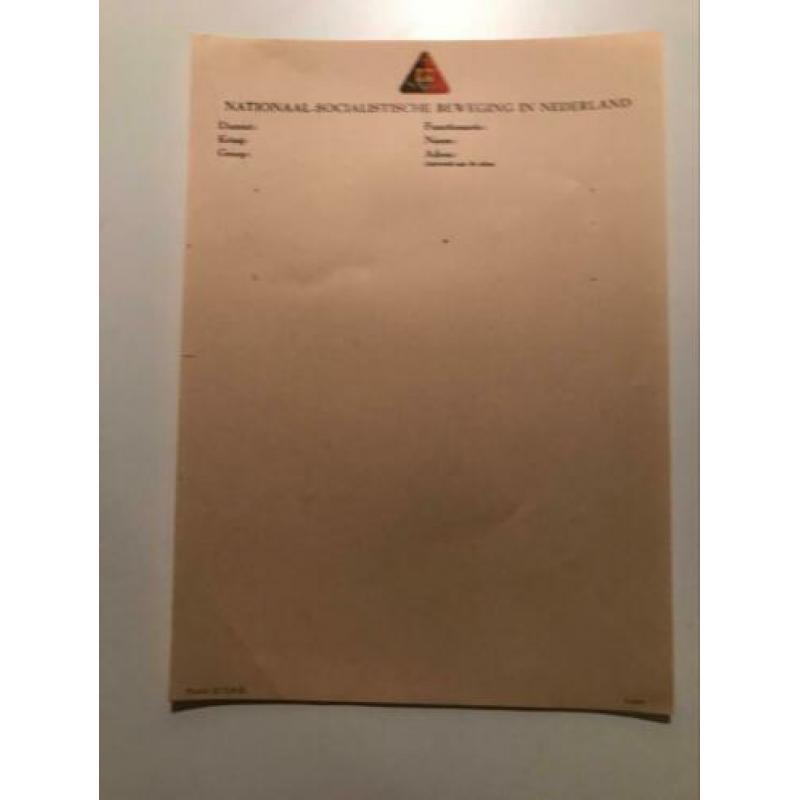 61. A5 vel NSB briefpapier