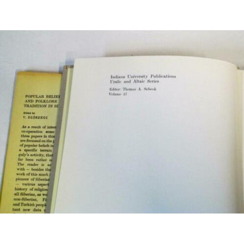631 Popular beliefs and folkore tradition in Siberia, 1968