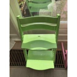 Groene, Gele en Roze Tripp Trapp te koop
