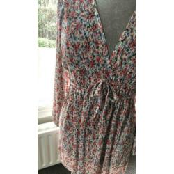 Zara bloemetjes jurk M NIEUW!!