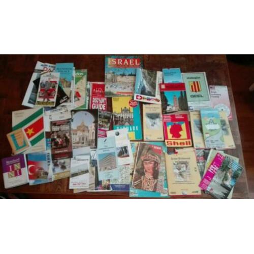 Wegenkaarten en boeken buitenland