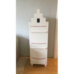 Grachtenpand kast